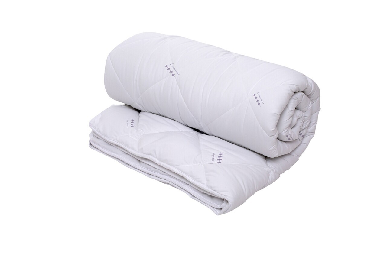 Pilota de iarna, Lavender Dusk, microfibra matlasata, 180x200 cm, 350g/mp - imagine 6